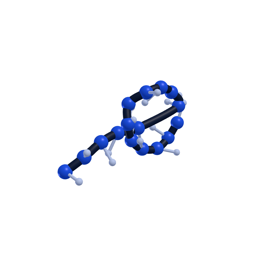 Schematic 3D structure of AOD-9604