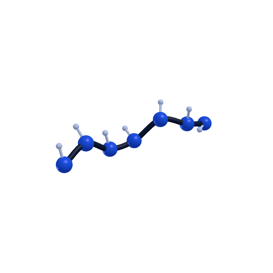 Schematic 3D structure of Semax